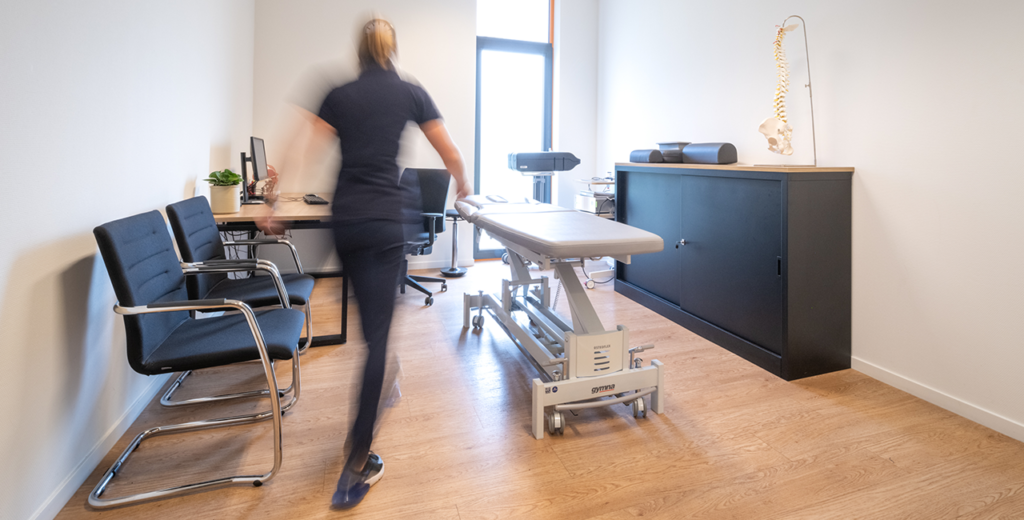 Fysiotherapie Woudrichem behandelkamer